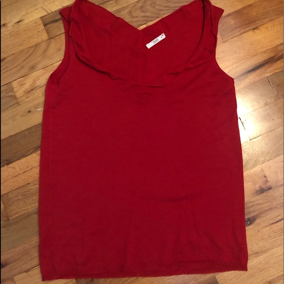 Prada Tops - Prada tank red sz 46